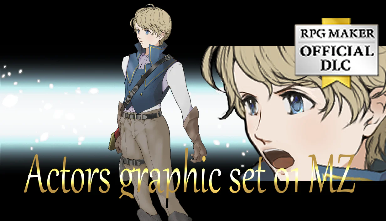 Actors graphic set 01 - RPG Maker MZ