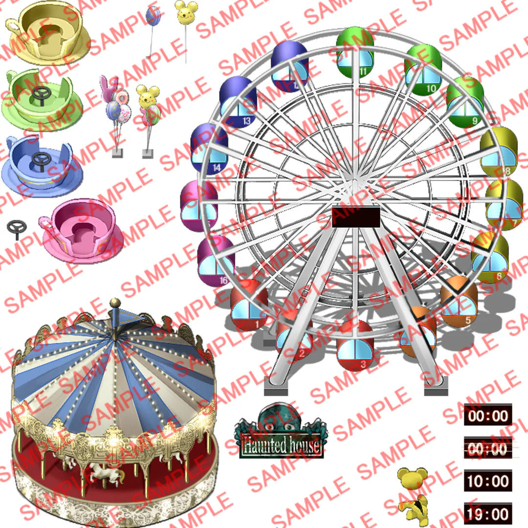 Amusement park! Tile set - RPG Maker MZ - Image 5
