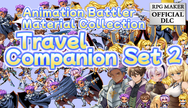Animation Battler Material Collection Travel Companion Set 2 - RPG Maker MZ