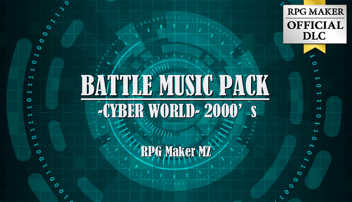 BATTLE MUSIC PACK -CYBER WORLD- 2000’s - RPG Maker MZ