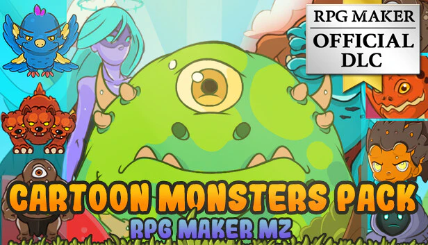 Cartoon Monsters Pack - RPG Maker MZ