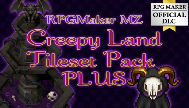 Creepy Land Tileset Pack Plus - RPG Maker MZ