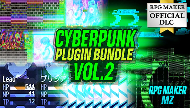 CYBERPUNK PLUGIN BUNDLE vol2  - RPG Maker MZ