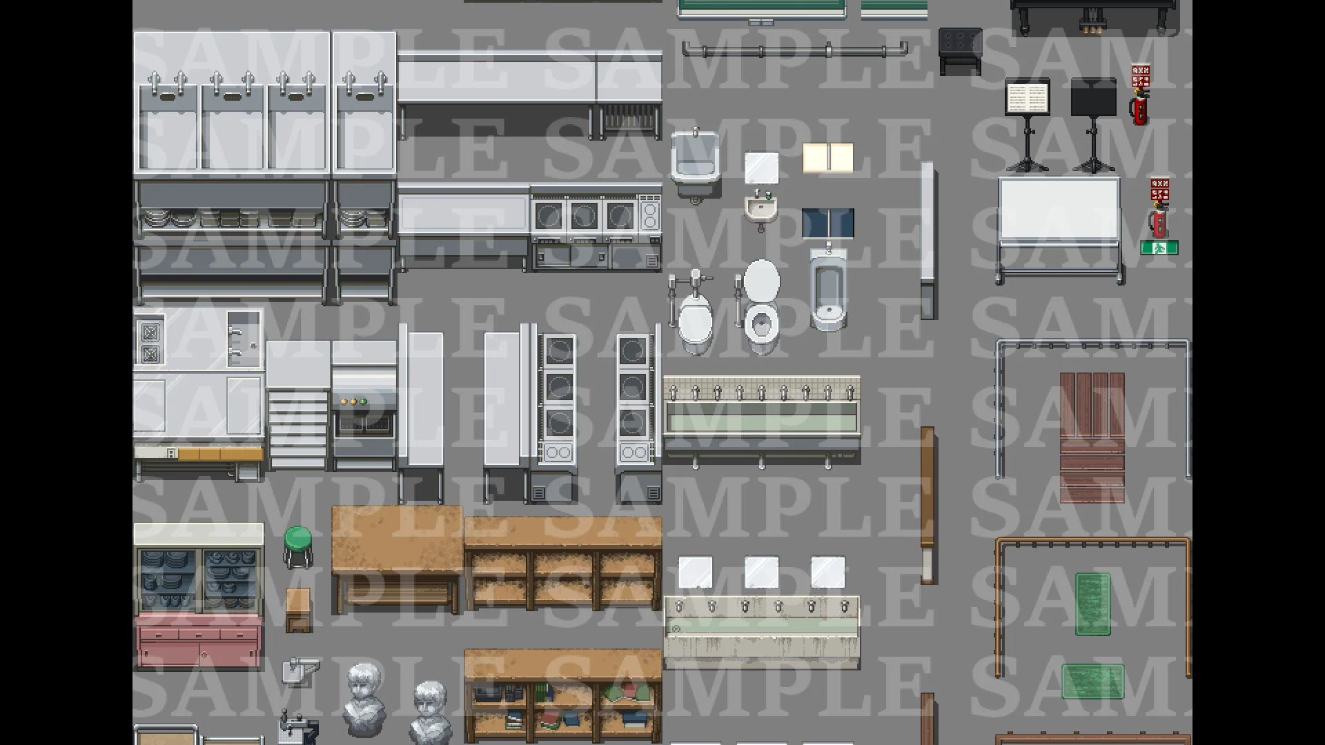 DorapixelMapChips / Modern JP Schools - RPG Maker MZ - Image 11