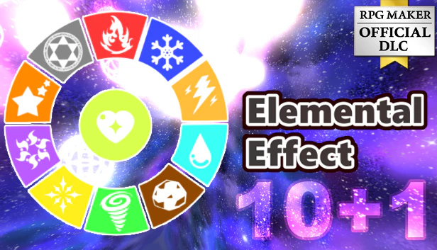 Elemental Effect 10+1 - RPG Maker MZ