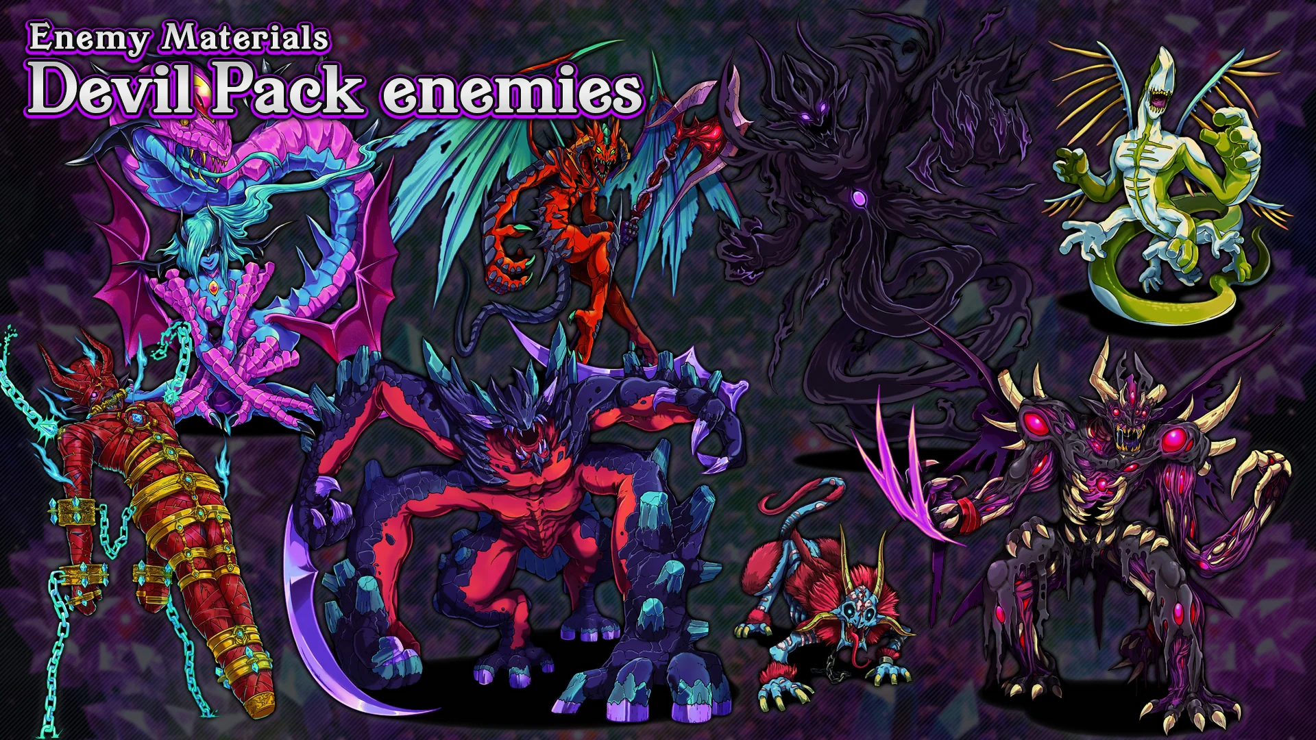 Enemy Materials - Devil Pack - RPG MAKER UNITE - Image 3