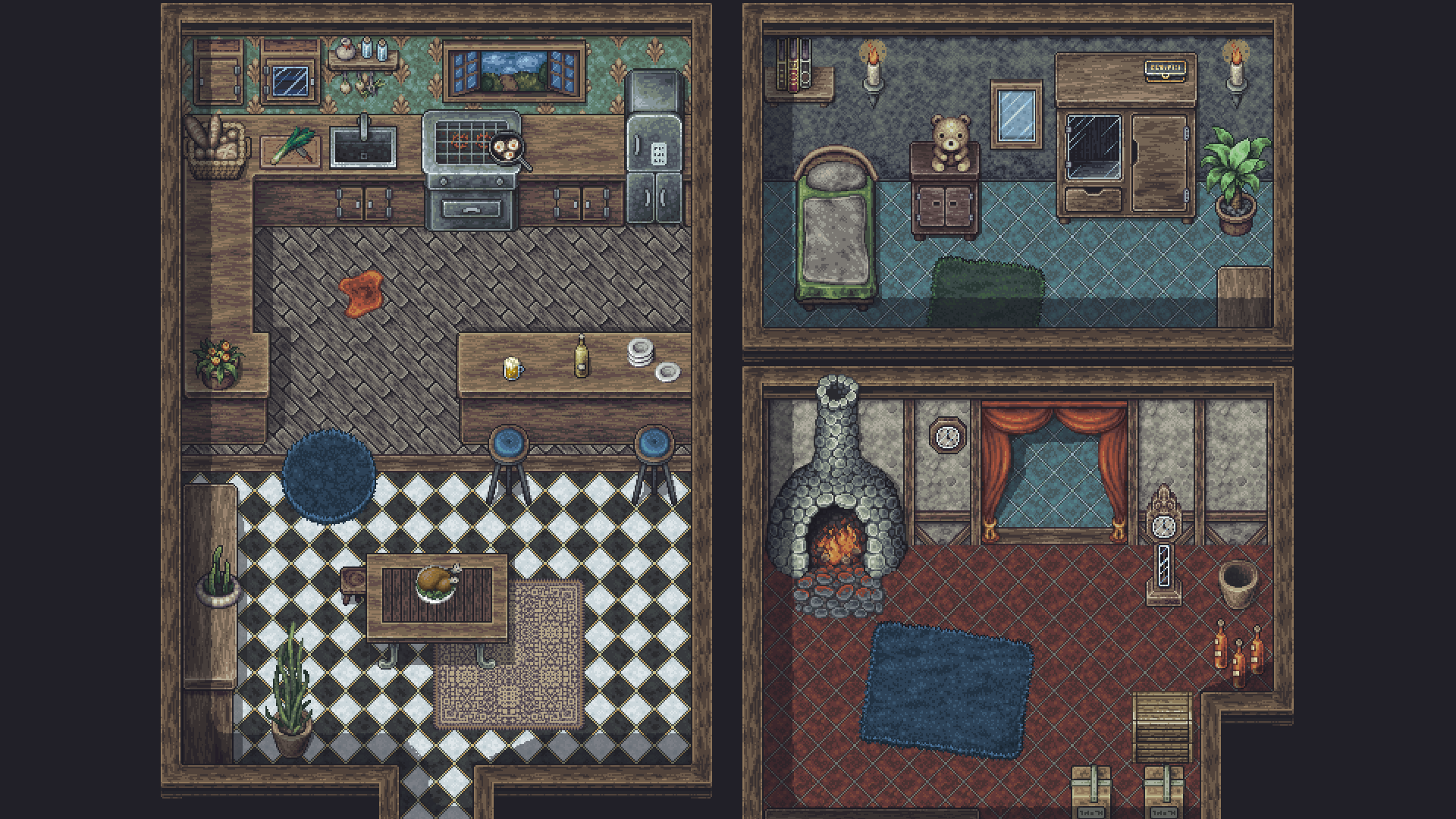 EX Graphic Base Set Indoor - RPG Maker MZ - Image 4