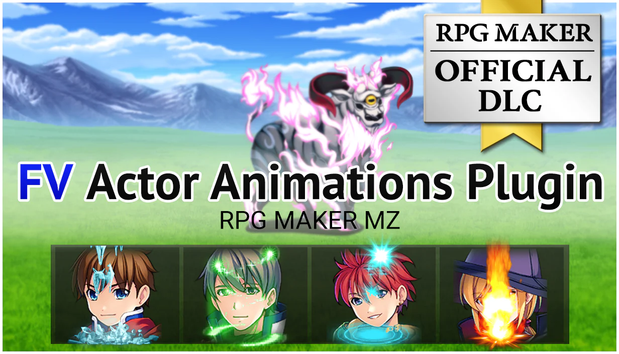 FV Actor Animations Plugin - RPG Maker MZ