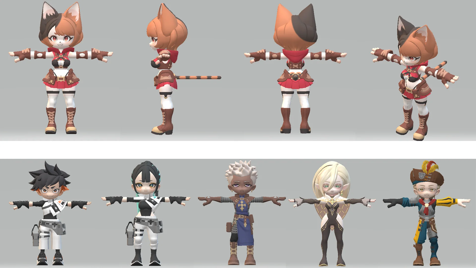ISEKAI CREATORS Battle Characters and Weapons Pack - RPG MAKER UNITE - Image 3