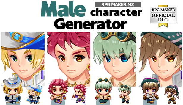 Male Character Generator - RPG Maker MZ