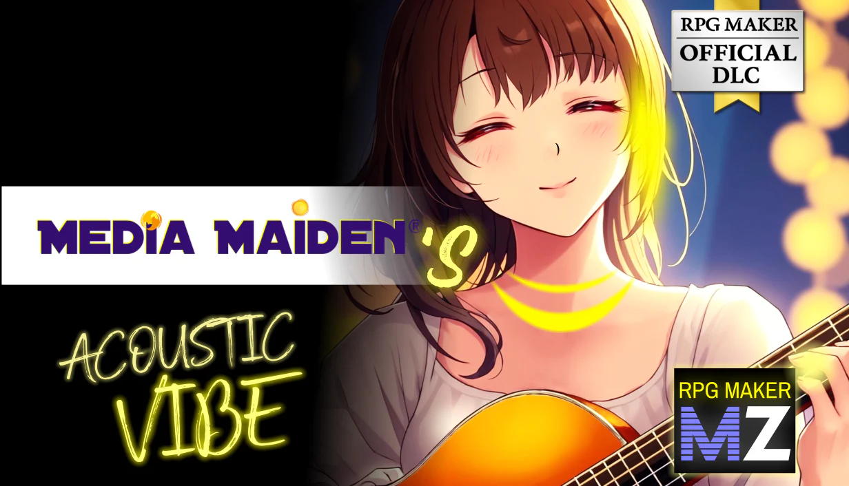 Media Maiden's Acoustic Vibe - Pixel Game Maker MV