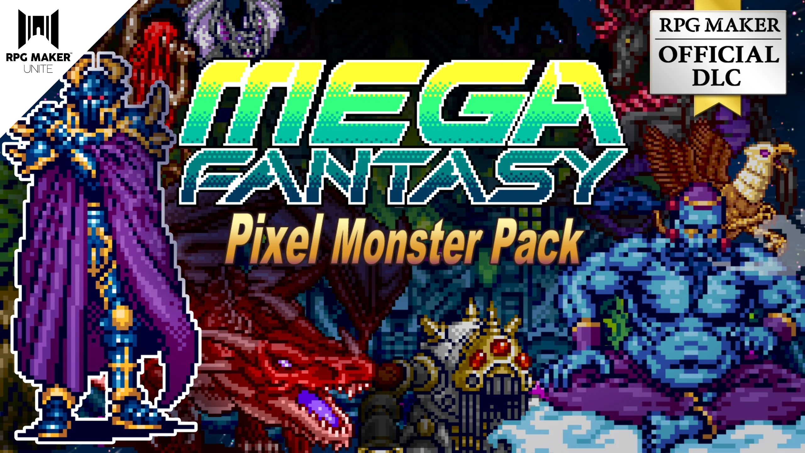 MEGA FANTASY Pixel Monster Pack - RPG Maker MZ