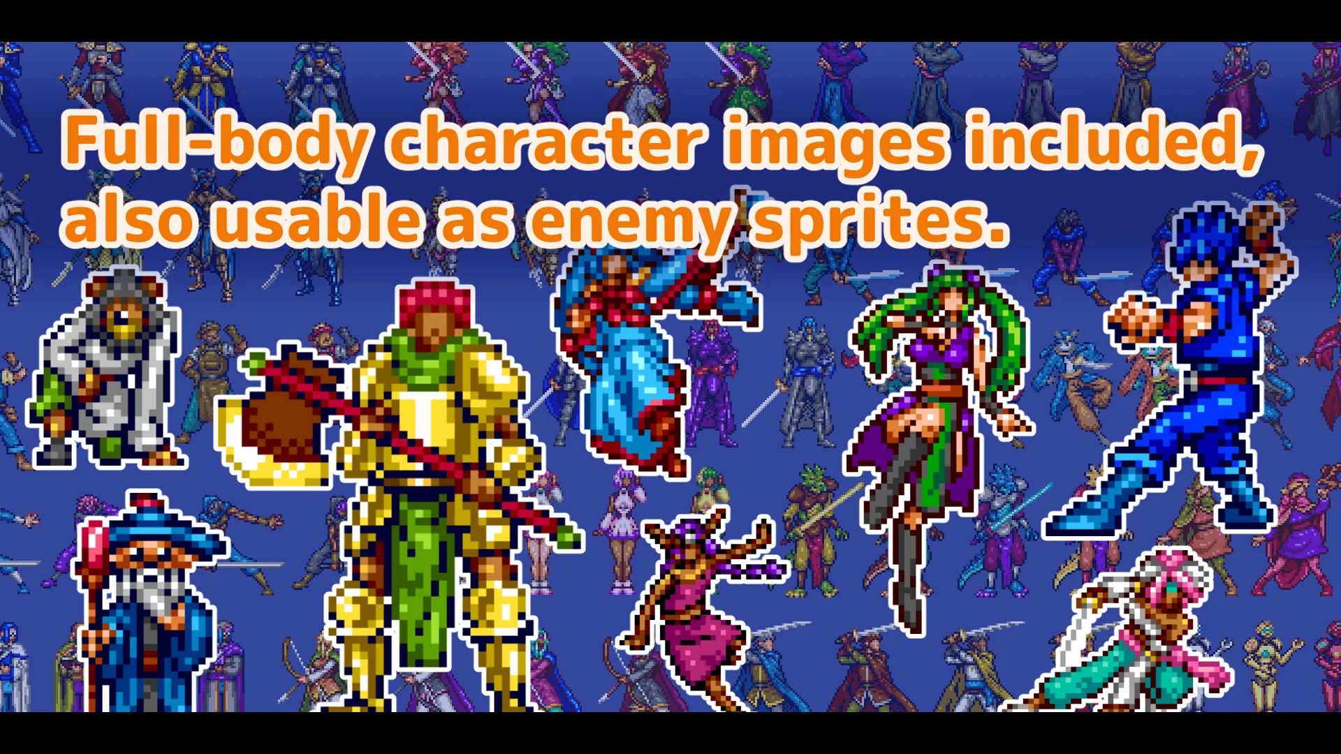 MEGA FANTASY Walking Actors and Faces - RPG Maker MZ - Image 9
