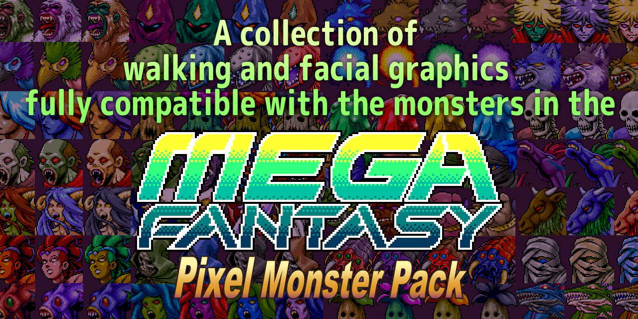 MEGA FANTASY Walking Monsters and Faces - RPG Maker MZ - Image 2