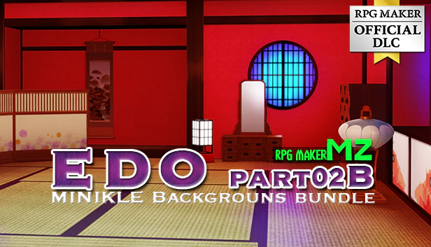 Minikle Backgrounds Bundle EDO part02 B - RPG Maker MZ