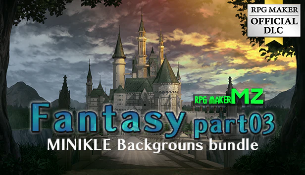 Minikle Backgrounds Bundle Fantasy part03- RPG Maker MZ