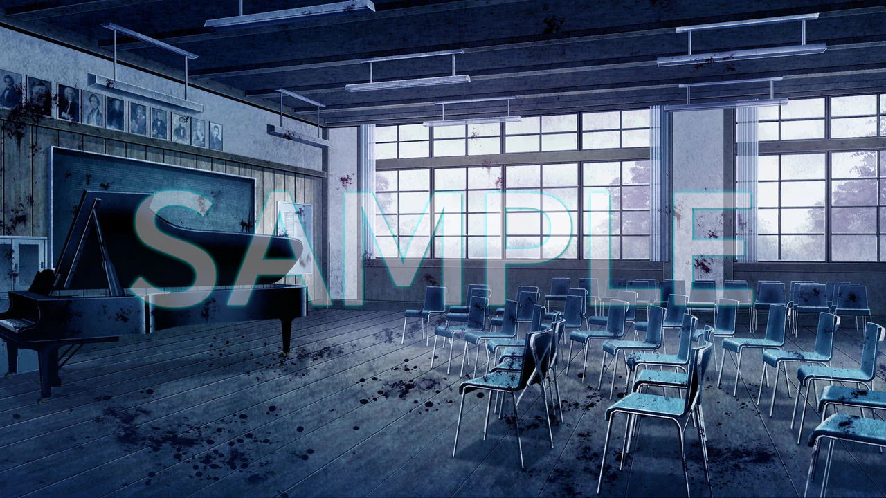 Minikle's Background CG Material Collection Abandoned School Horror part01 A - RPG Maker MZ - Image 6