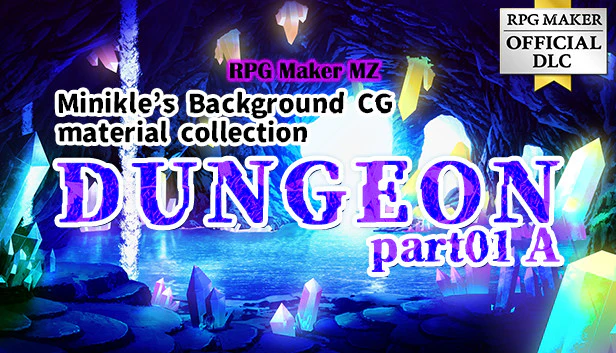 Minikle's Background CG Material Collection "Dungeon" part01 A - RPG Maker MZ