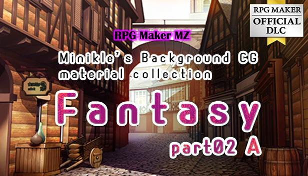 Minikle's Background CG Material Collection "fantasy" part02A - RPG Maker MZ