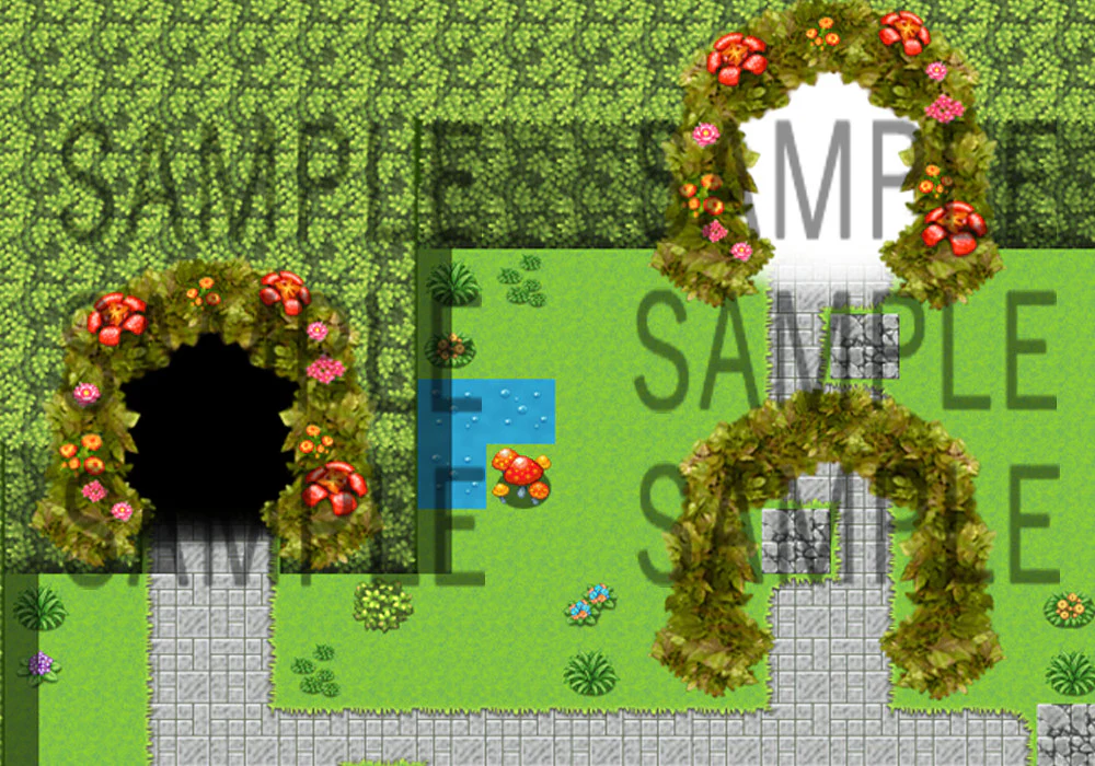 NATHUHARUCA Door Tilesets - RPG Maker MZ - Image 2