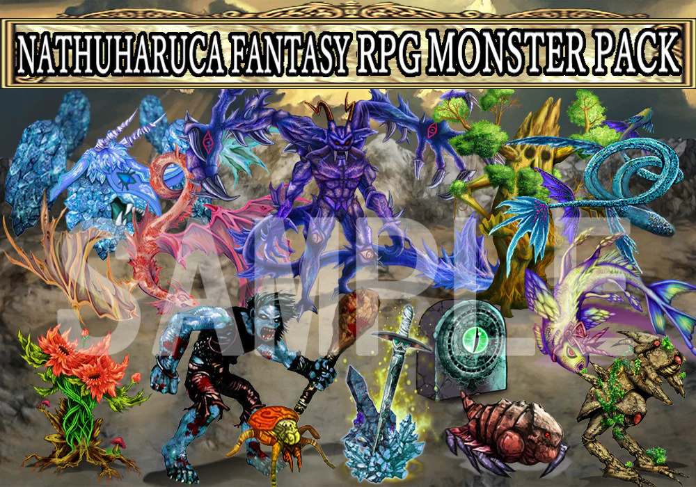 NATHUHARUCA Fantasy RPG Monster Pack - RPG Maker MZ - Image 8