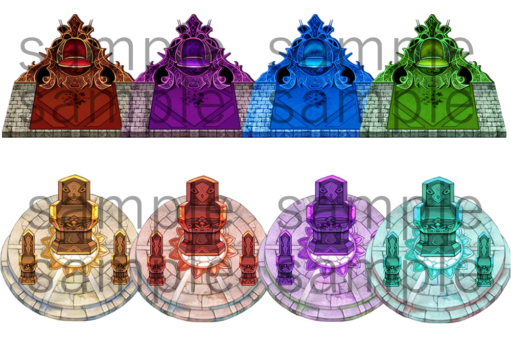 NATHUHARUCA Throne Tilesets - RPG Maker MZ - Image 12