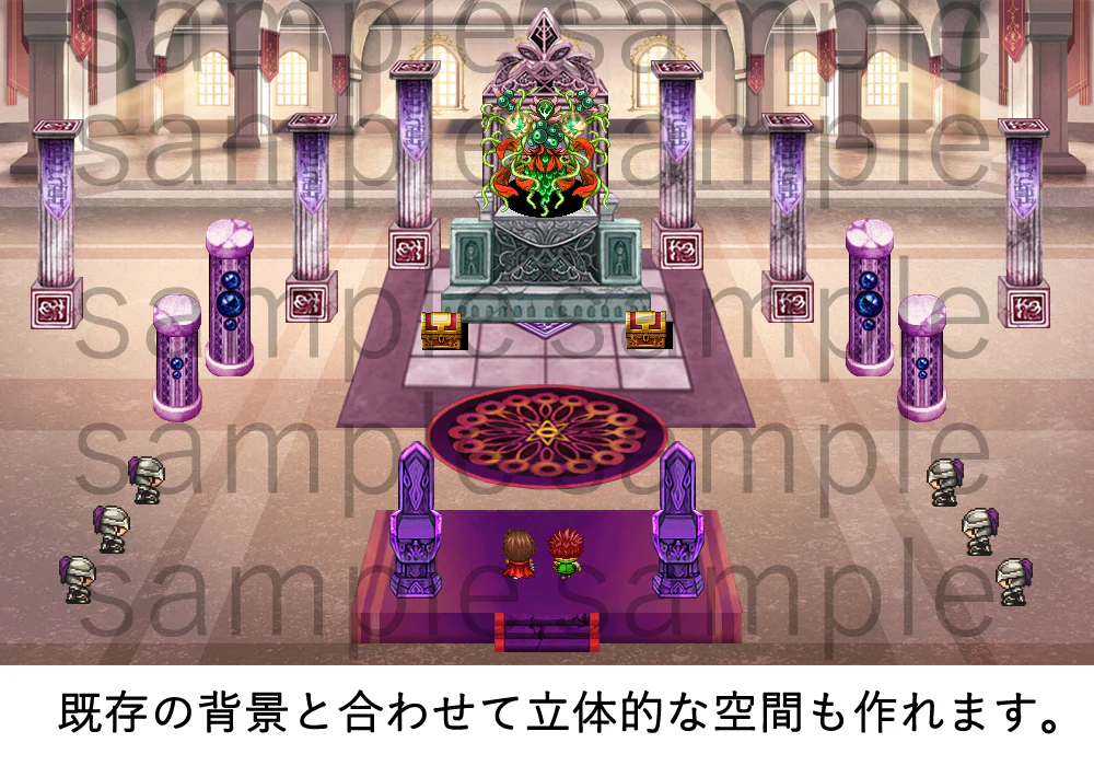 NATHUHARUCA Throne Tilesets - RPG Maker MZ - Image 7