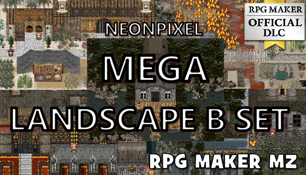 NEONPIXEL - Mega Landscape B set - RPG Maker MZ