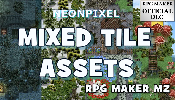 NEONPIXEL - Mixed Tile Assets - RPG Maker MZ