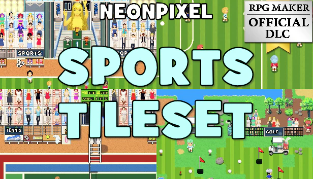 NEONPIXEL - SPORTS TILESET - RPG Maker MZ