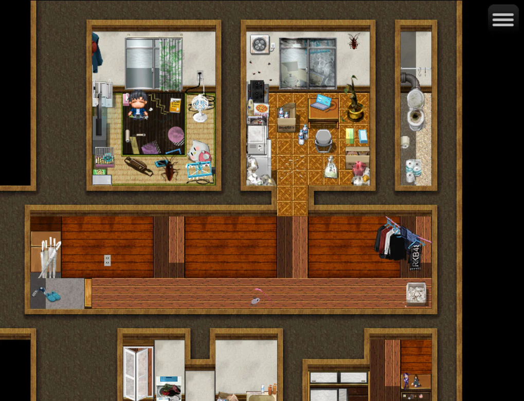 Never Ever Clean Up Tileset - RPG Maker MZ - Image 5