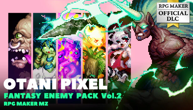 Otani Pixel Fantasy Enemy Pack Vol.2 - RPG Maker MZ