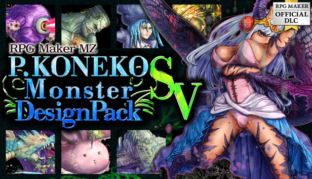 P. KONEKO Monster Design Pack SV - RPG Maker MZ