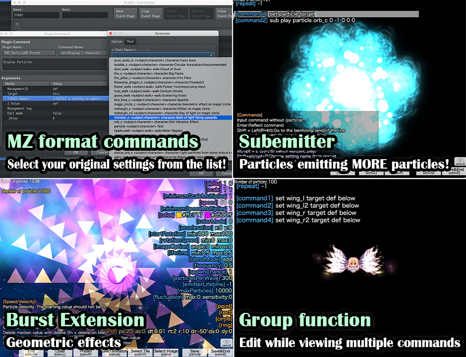 Particle System Plugin - TRP Particle MZ - RPG Maker MZ - Image 5