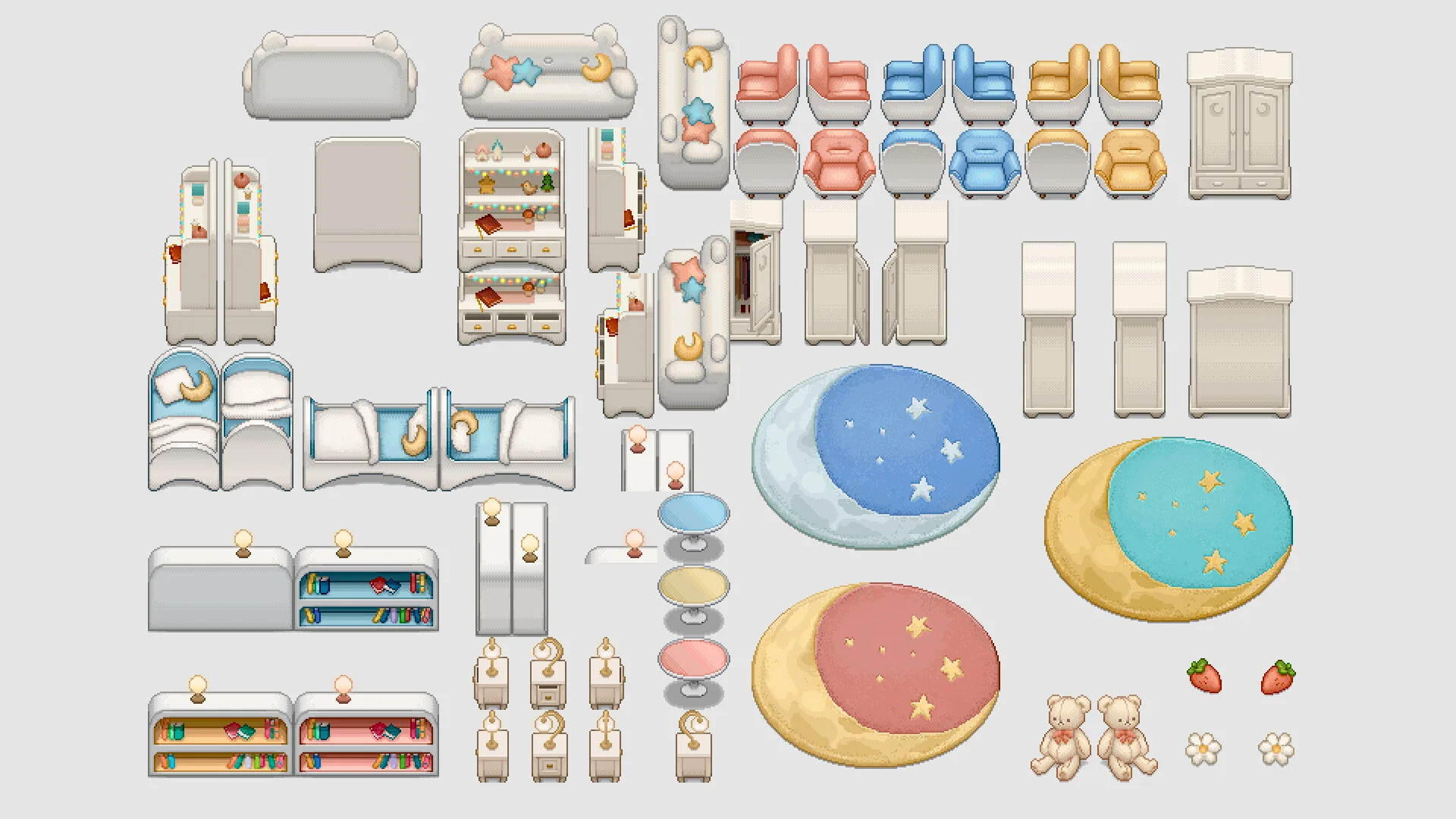 Pastel Kawaii Assets - Mini Version - RPG Maker MZ - Image 3