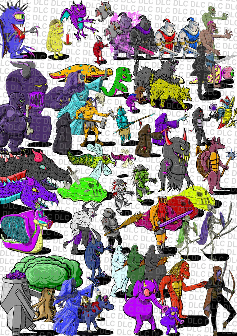Pixel Pack 3 Sideview Enemies - RPG Maker MZ - Image 3
