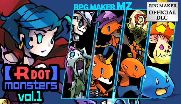 【Rdot】monsters vol.1 - RPG Maker MZ
