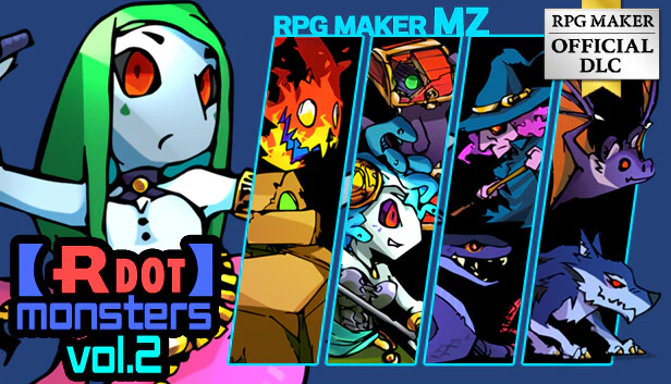 【Rdot】monsters vol.2 - RPG Maker MZ