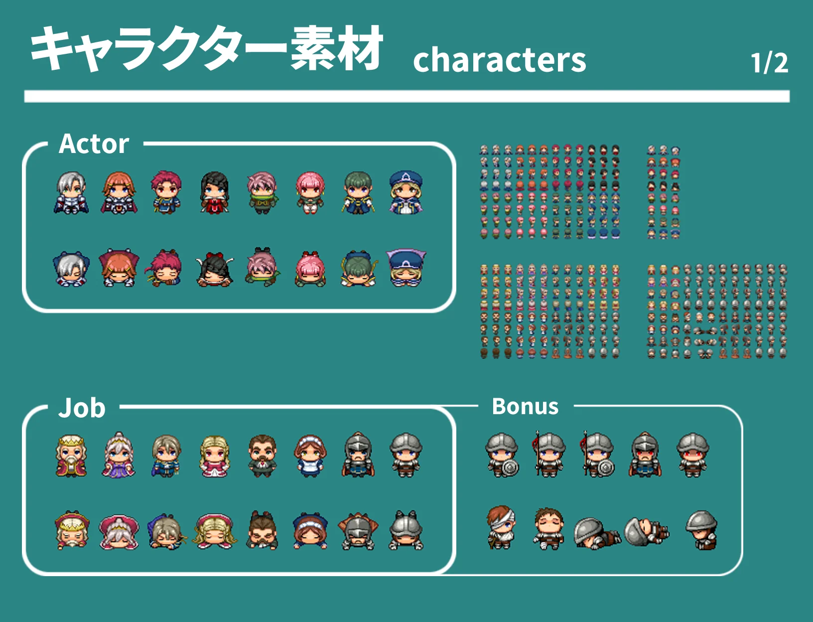 REFMAP Fantasy Character Pack 2 - RPG Maker MZ - Image 6