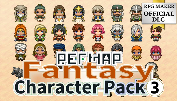REFMAP Fantasy Character Pack 3 - RPG Maker MZ
