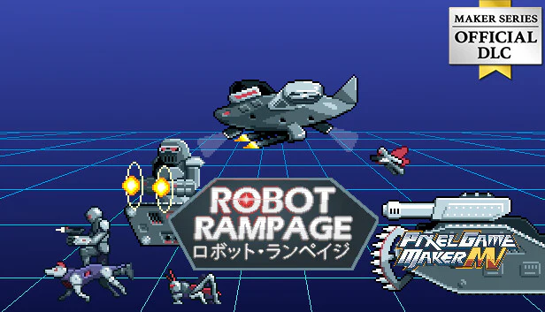 Robot Rampage - Pixel Game Maker MV