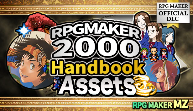 RPG Maker 2000 Handbook Assets - RPG Maker MZ