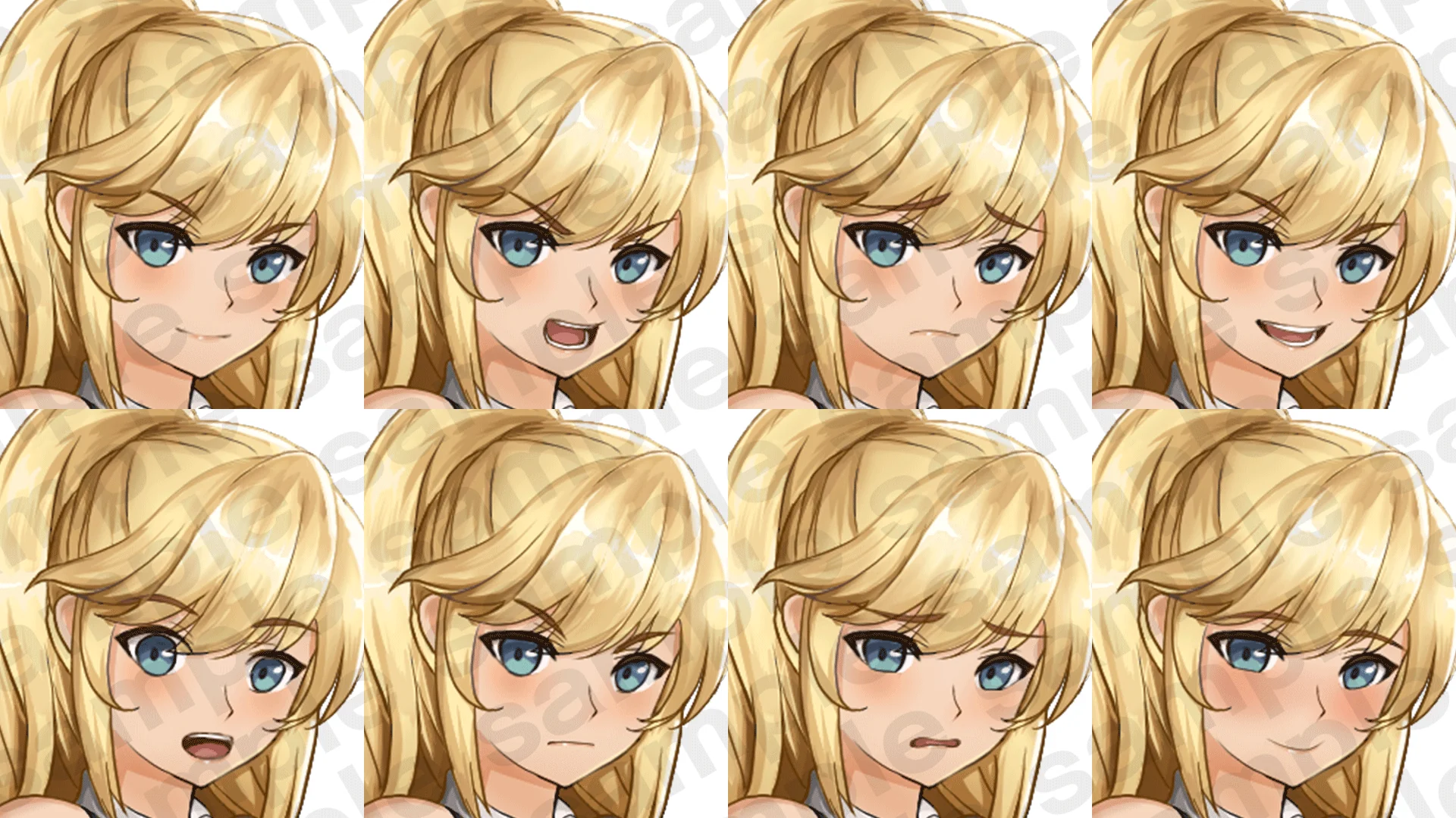 RPG Maker Unite Default Character Facial Expression Assets1 - RPG MAKER UNITE - Image 4