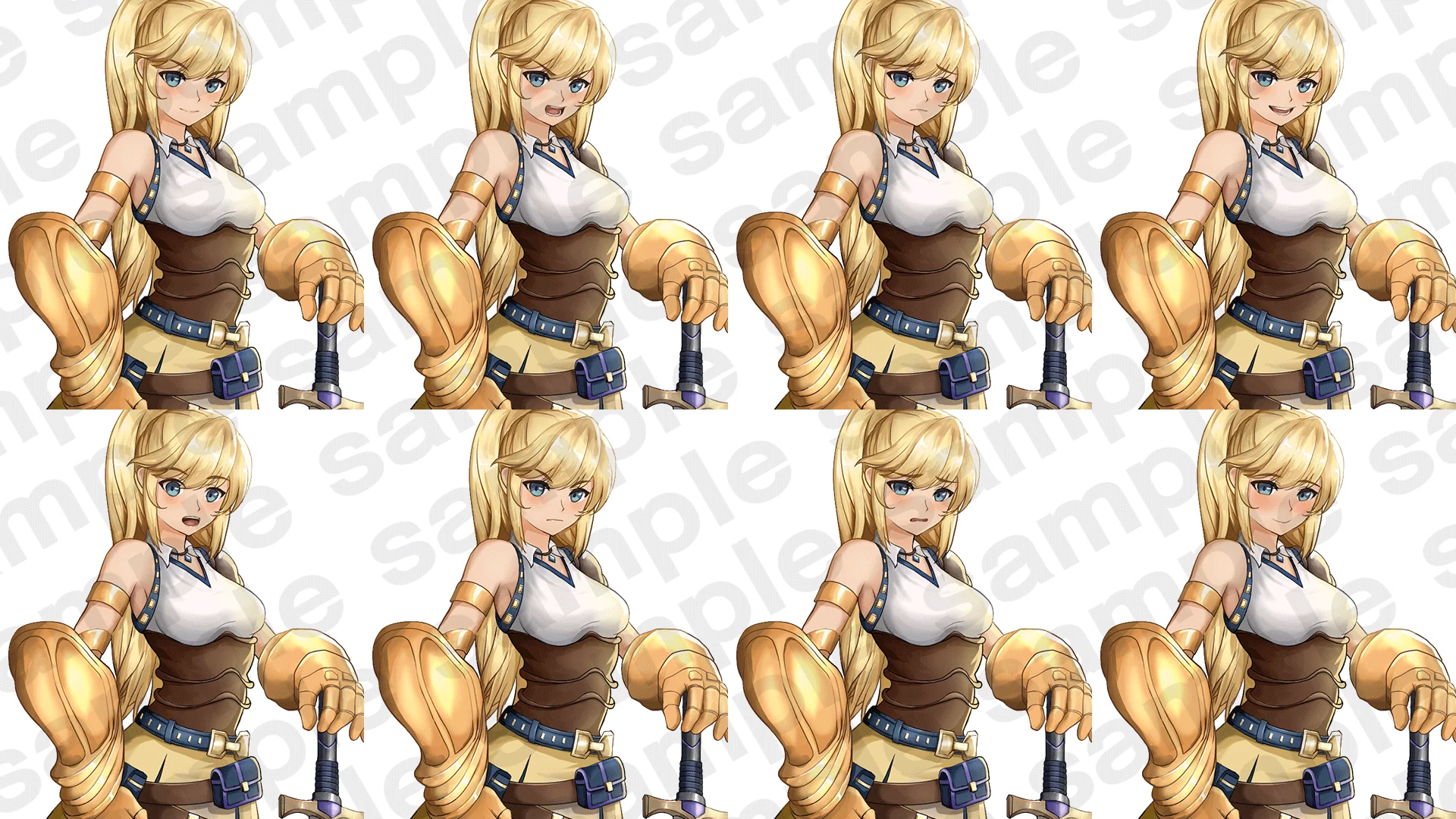 RPG Maker Unite Default Character Facial Expression Assets1 - RPG MAKER UNITE - Image 5