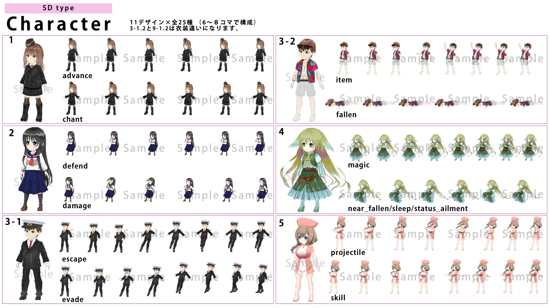RPG MAKER UNITE Walking Graphics Pack 2 - RPG MAKER UNITE - Image 8