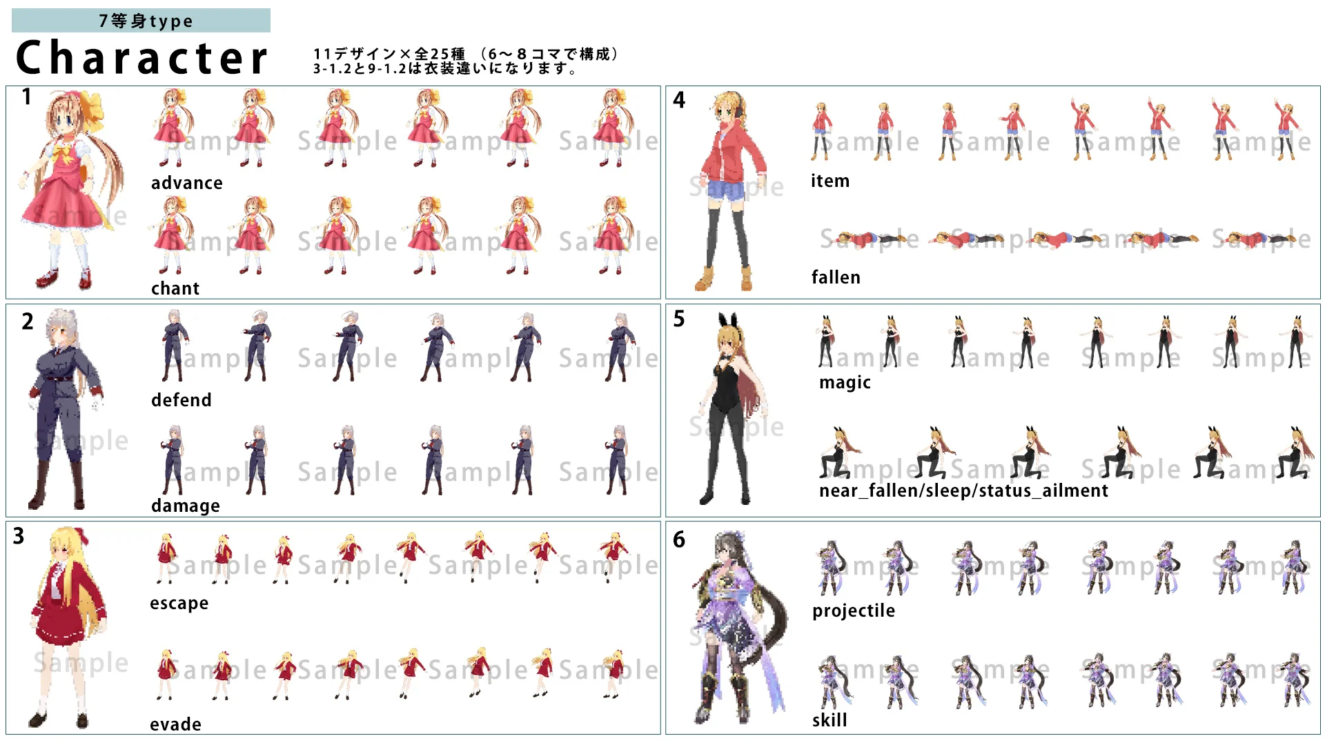RPG MAKER UNITE Walking Graphics Pack - RPG MAKER UNITE - Image 6