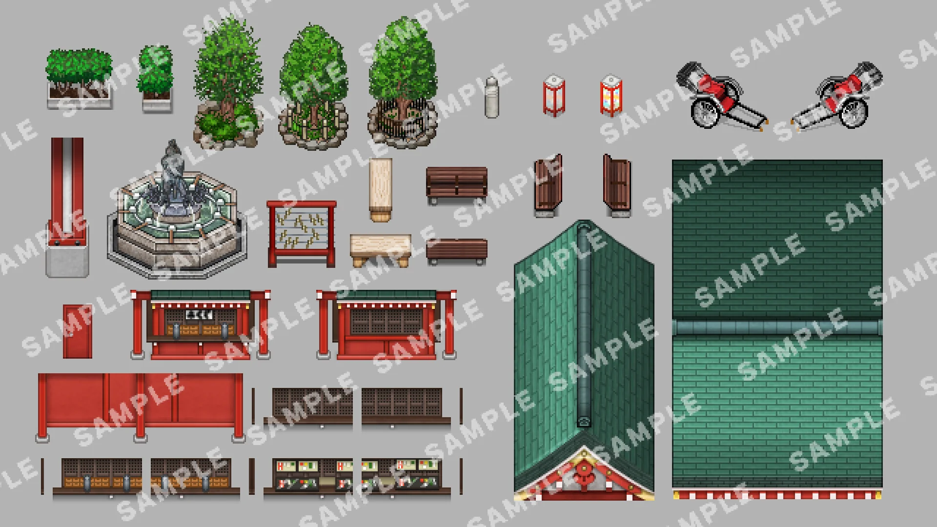 SERIALGAMES Japan travel spots Asakusa set - RPG Maker MZ - Image 9