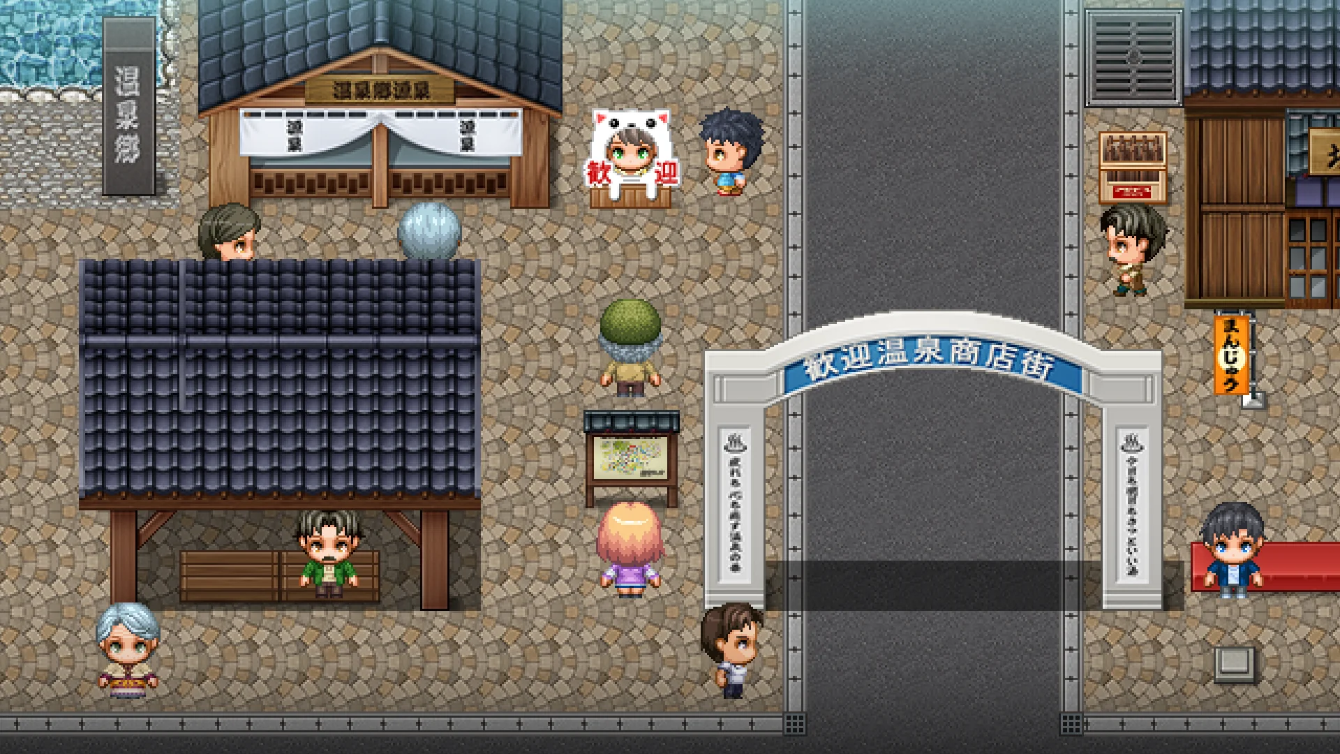 SERIALGAMES Japan travel spots ONSENTown SET - RPG Maker MZ - Image 2