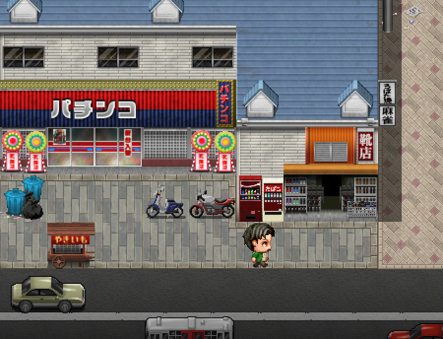 SERIALGAMES Living Good City Tileset - 80's Scene SET - RPG Maker MZ - Image 3