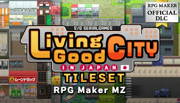 SERIALGAMES Living Good City Tileset - RPG Maker MZ